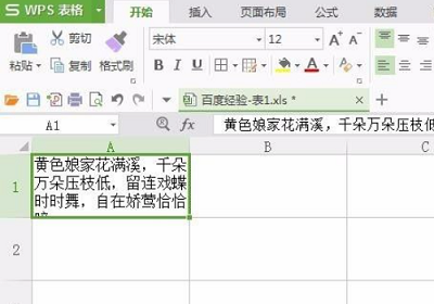 wps表格怎么換行詳細教程
