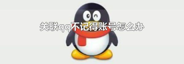 關聯(lián)qq不記得賬號怎么辦