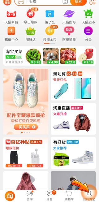 我的淘寶人生在哪里看