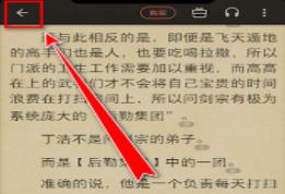 掌閱怎么退出閱讀界面